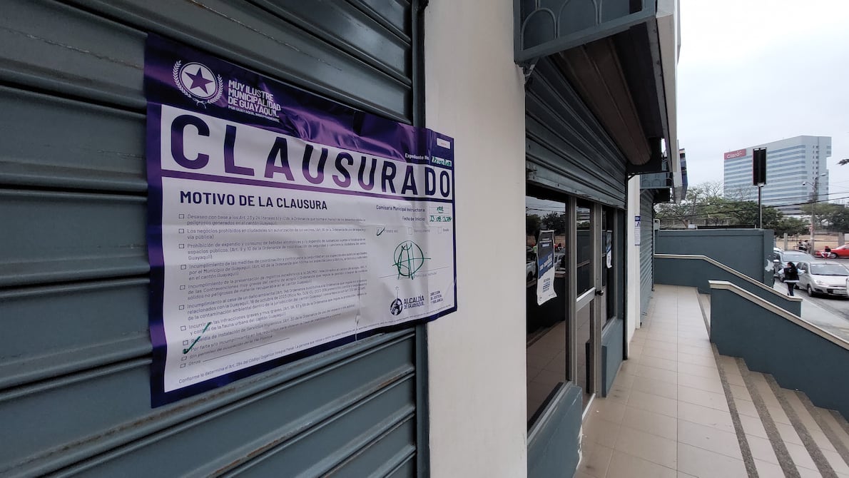 Locales que ofrecen asesoría de viajes fueron clausurados en alrededores de Gobierno Zonal | Comunidad | Guayaquil