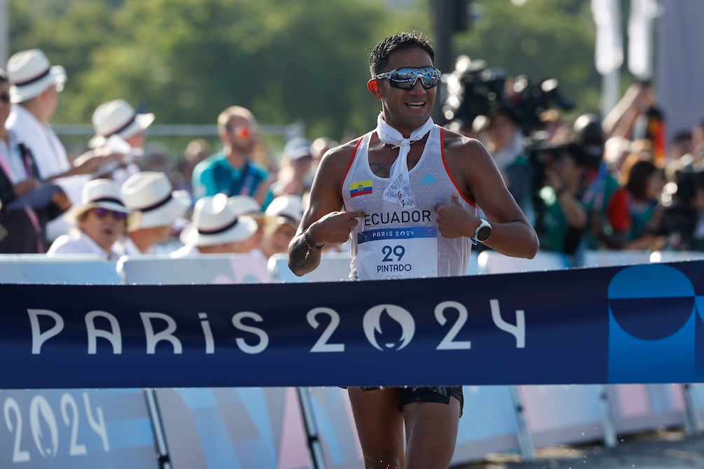 París 2024: Brian Daniel Pintado, el marchista que le da la sexta medalla de su historia a Ecuador en unos Juegos Olímpicos | Otros Deportes | Deportes