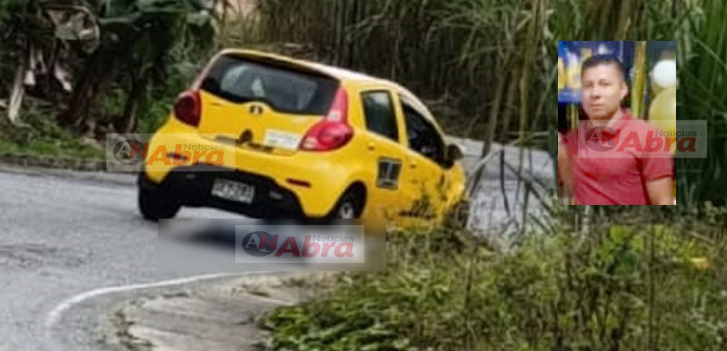 Acribillaron a otro taxista en vía de Ricaurte