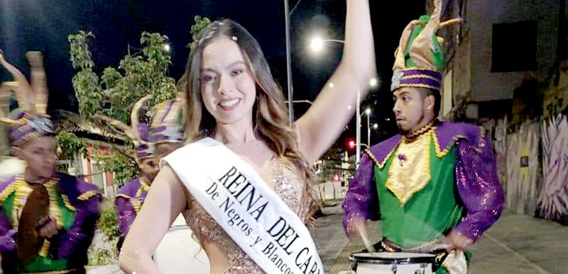 Conozca la nueva reina del Carnaval de Negros y Blancos 2025 en Pasto