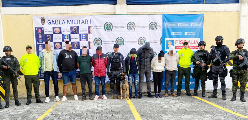 En Mallama desarticulan banda Los del Arco. Cayó alias Lalo