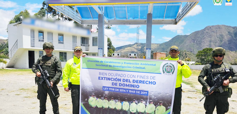 En extinción de dominio quedaron 4 estaciones de gasolina por venta ilegal en Nariño