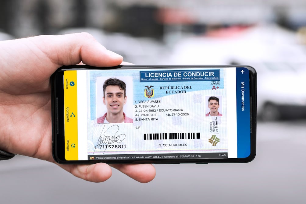 En qué situaciones puedo usar la licencia digital de conducir en Ecuador | Informes | Noticias