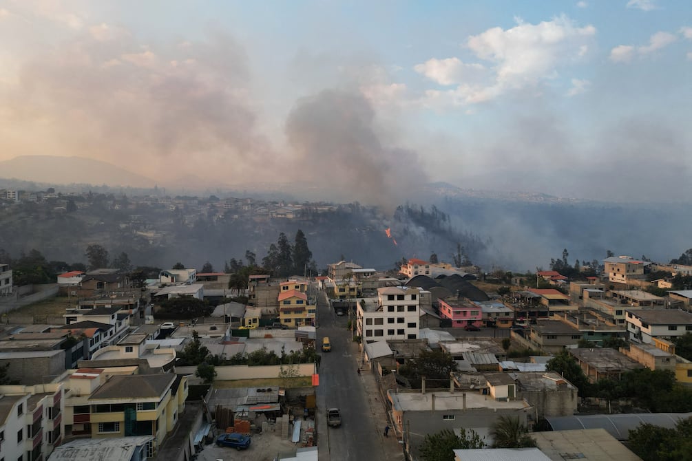 Responsables de incendios forestales en Quito enfrentarían multa de hasta $ 34.500 | Ecuador | Noticias