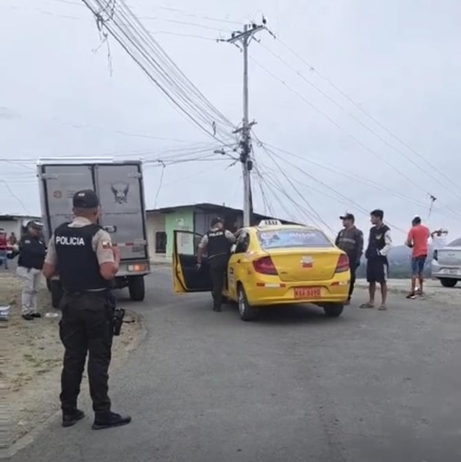 Un taxista es asesinado en el barrio El Progreso de Portoviejo | Seguridad | Noticias