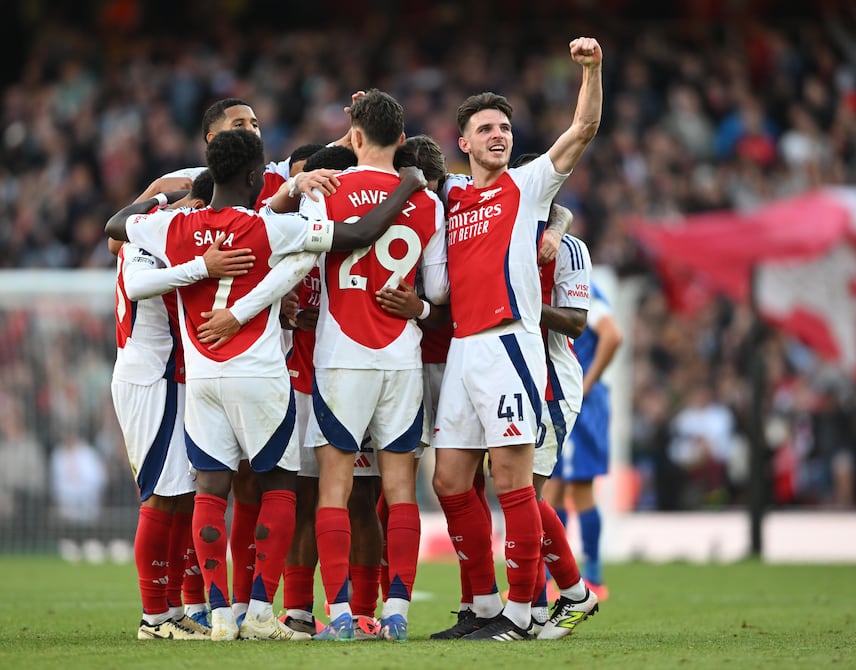 ¡Premier League, al rojo vivo! Triunfo agónico del Arsenal sobre Leicester para igualar en puntos al Manchester City | Fútbol | Deportes