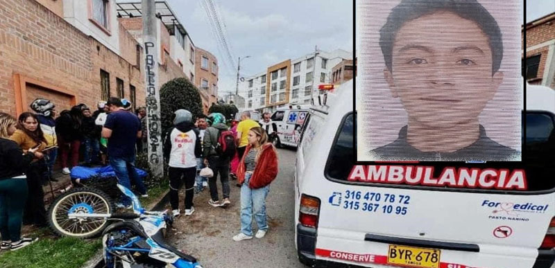 En Pasto joven falleció tras chocar su moto contra un poste