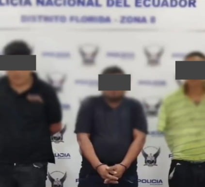 Tres presuntos miembros de Los Águilas capturados en operativo en Nueva Prosperina | Seguridad | Noticias