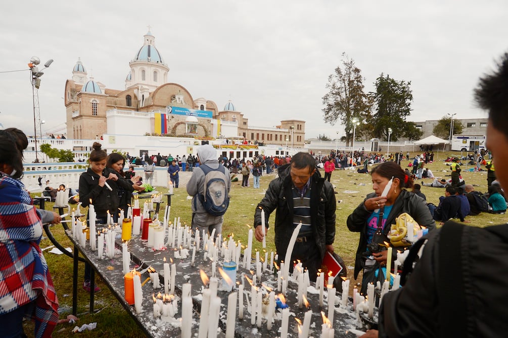 Unas 450.000 personas se espera en romería al santuario de la virgen de El Quinche | Ecuador | Noticias