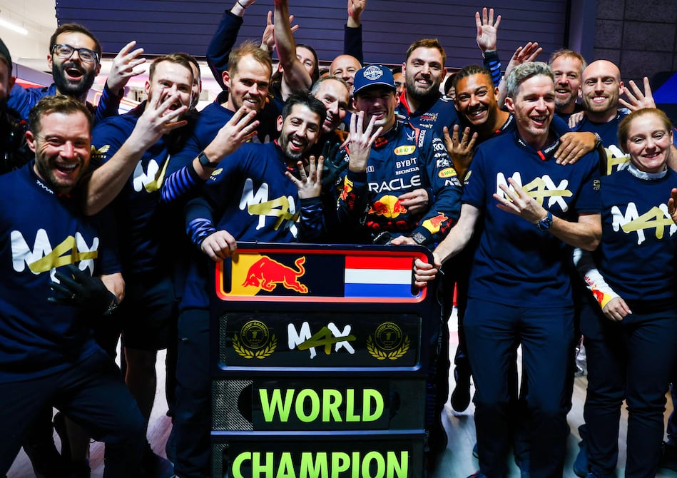 ¡Tetracampeón! Max Verstappen asegura en el GP de Las Vegas su cuarto título consecutivo de Fórmula 1 | Otros Deportes | Deportes