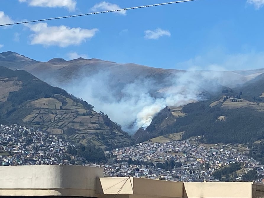 Dos incendios forestales se reportan en Quito este domingo, 1 de diciembre | Ecuador | Noticias