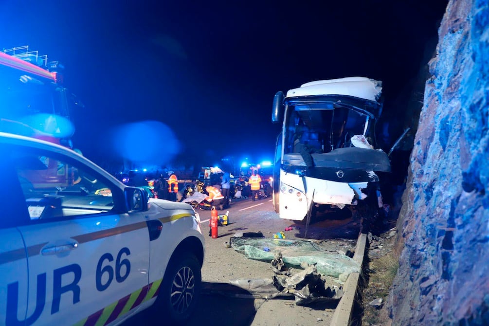 Francia investiga accidente de autobús que transportaba a colombianos residentes en España | Internacional | Noticias