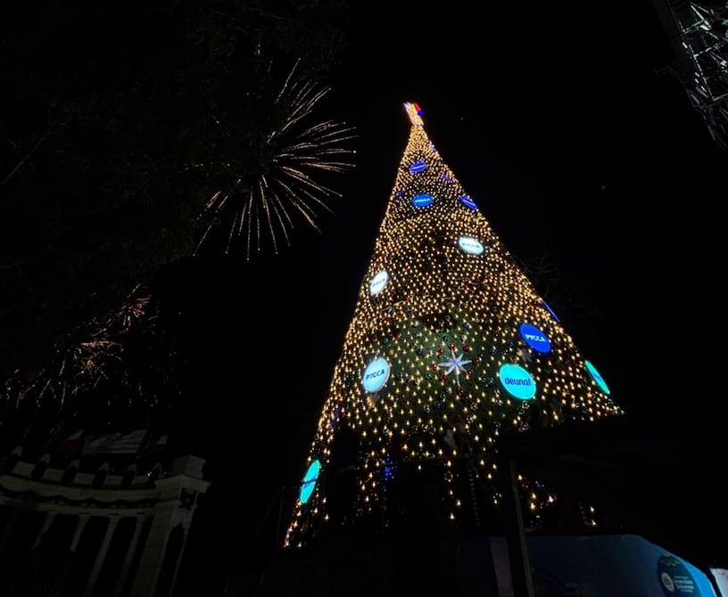 ‘Guayaquil es luz en tiempos de oscuridad’: cientos de guayaquileños participaron del encendido del árbol del Malecón Simón Bolívar | Comunidad | Guayaquil