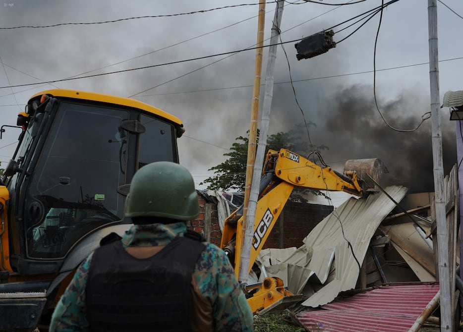 ‘Personas que están siendo secuestradas en Guayaquil las traen acá’: diez viviendas con actividad sospechosa fueron destruidas en Fincas Delia, en Durán | Seguridad | Noticias