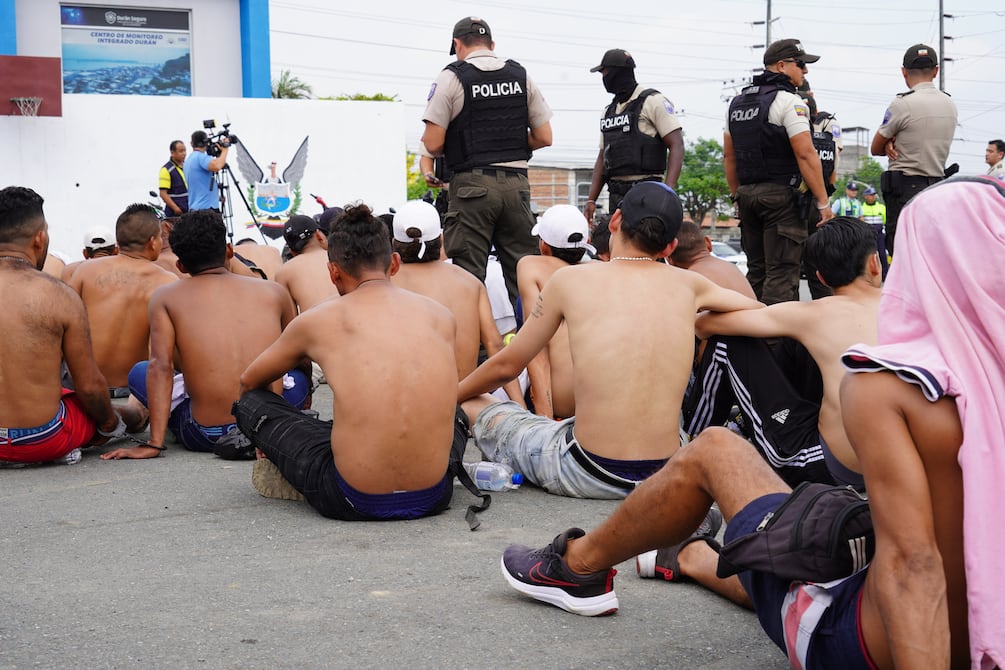 Capturan a 43 presuntos integrantes de Chone Killer y Latin King cuando planificaban matanza en Durán | Seguridad | Noticias