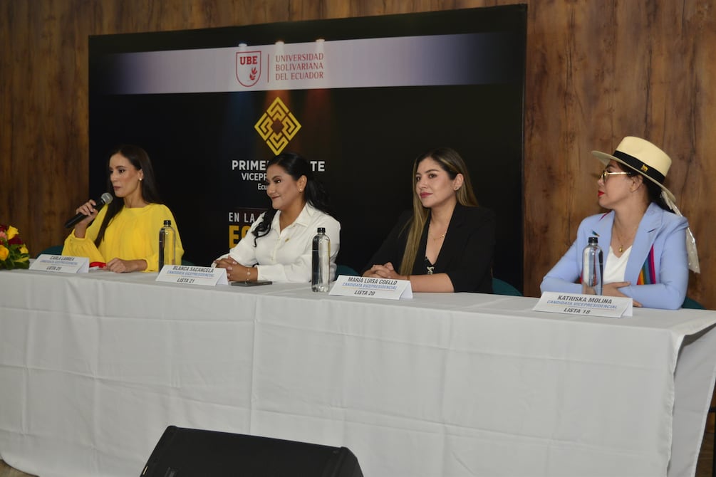 En medio del temblor, candidatas del primer hicieron balance a su participación en el debate vicepresidencial | Política | Noticias