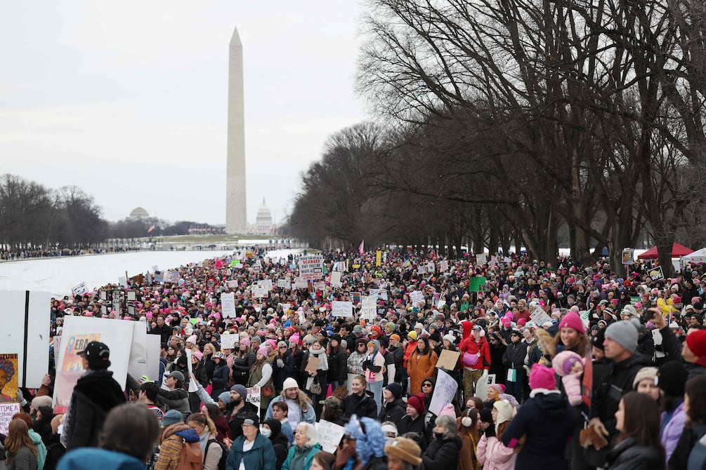 Miles de personas marchan en Washington en contra de Donald Trump | Internacional | Noticias