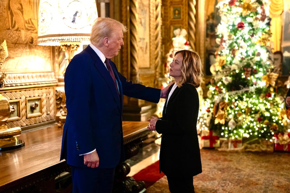 Primera Ministra italiana Giorgia Meloni se reúne con Donald Trump en Mar-a-Lago | Internacional | Noticias